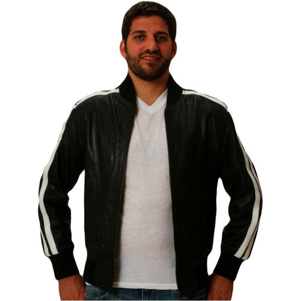 THE EVERYDAY LEATHER JACKET - BLACK
