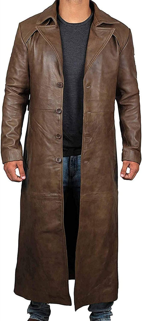 【Modest Mood】送料/関税込 Trench Leather Coat (Wood brown) MUSINSA | MODEST MOOD Trench Leather Coat (Wood brown)