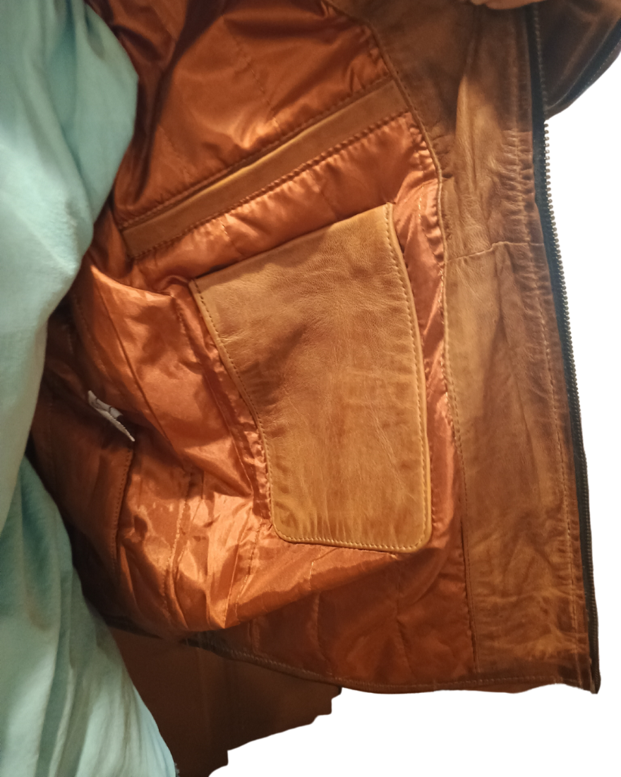 Timeless Elegance: Step Up Your Fashion with our Tan Cafe Racer ...